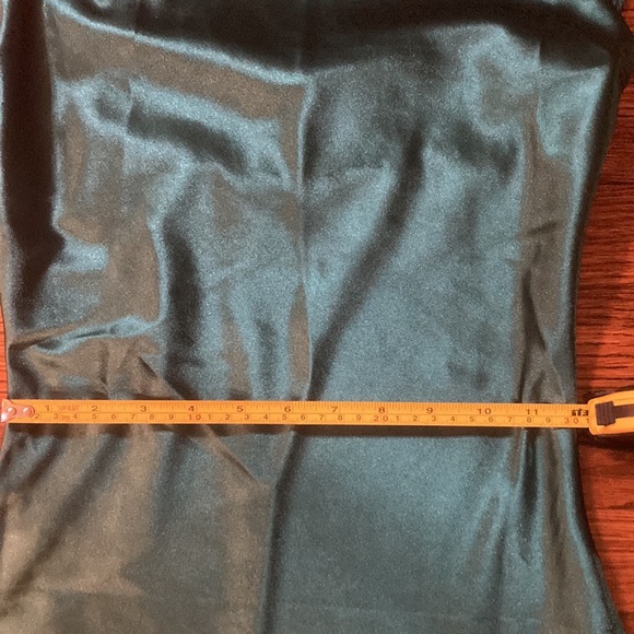 XXXITICAT green satin strap dress - Picture 9 of 10